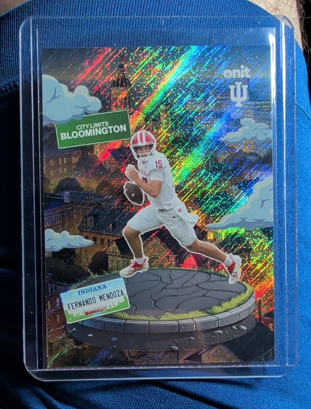 Fernando Mendoza- Onit 2025 Indiana Hoosiers City Limits CL-1 Football